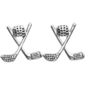 Sportybella - Golf Charm Earrings, Golf Jewelry, Golf Player Gifts, Golf Club Earrings, Gift for Women and Female Golfers