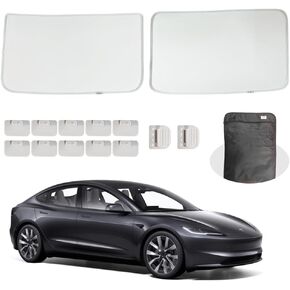 TUCANA Anti-UV Sunshade Roof for Tesla Model 3 | Heat Insulation Roof Shield for Ultimate Comfort and Protection
