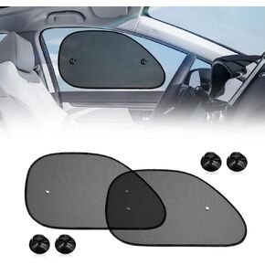 2 Pack Car Side Window Sun Shade, Glare and UV Rays Protection for Your Child, with Sun UV Protection, Reduce Damage from Direct Bright Sunlight and Heat Universal Car Window Shade