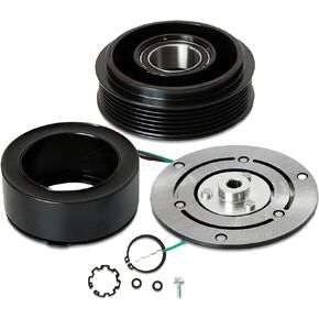 Kessocco 1set Air Conditioning Compressor Clutch Kit 1630 38810PLMA11RM AC Compressor Clutch Kit Replacement for 2001-2005 Honda Civic 4 Cyl 1.7L