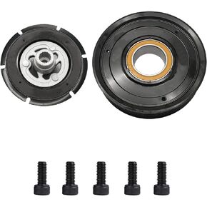 A/C Compressor Clutch Assembly Kit Plate Pulley Bearing Coil 1788 Replacement for 2011-2014 Hyundai Sonata, AC Air Conditioning Compressor Clutch Coil Auto Repair Kit