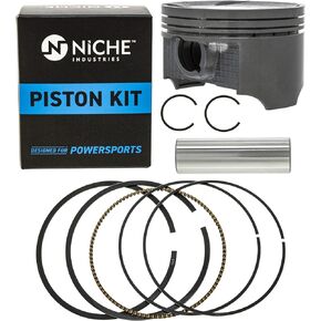 NICHE Stock Piston Kit for Suzuki 12100-38F21-050 12111-38F21-0F0 Eiger King Quad 400