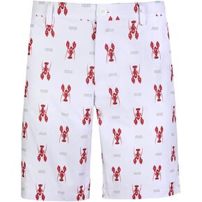 Lobster Cool-Stretch Men's Golf Shorts