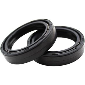 Road Passion 37x49x12mm Front Fork Oil Seal and Dust Seal Kit for Suzuki GS500E 1989-2000 / GS500F 2004-2007 / GS550E XN85 1983 / GS550EF 1984-1986
