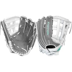 Easton | FUNDAMENTAL Fastpitch Softball Glove | 13" | RHT | Outfield Pattern | H Web | FMFP13