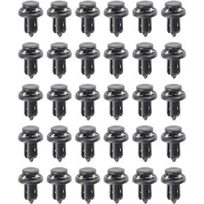 Topkidame 30pcs Bumper Fender Grille Splash Shield Push Type Retainer Clips 91506-S9A-003 Fits for Honda Acura Accord Civic CR-V Odyssey RDX TSX TL ILX