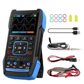 BTMETER 3-in-1 Handheld Oscilloscope Multimeter & DDS Generator, 2 Channel, 10MHz Bandwidth, 50MSa/s, 10000 Counts Digital Oscillograph for Testing Voltage Current Capacitors Resistors Diodes