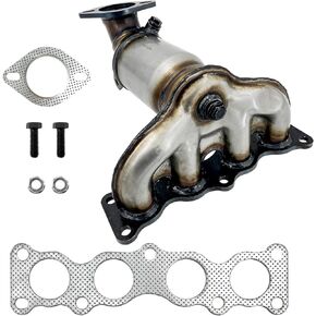 28510-2GCA0 Front Manifold Catalytic Converter Compatible with 2017-2018 Hyundai Santa Fe Sport 2.4L Base/Luxury/Premium/SE Replace#22-086