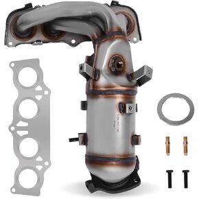 YITAMOTOR Catalytic Converter Compatible with 2002 2003 2004 2005 2006 Camry & Solara 2.4L with Gasket Kit Exhaust Manifold (EPA Compliant)
