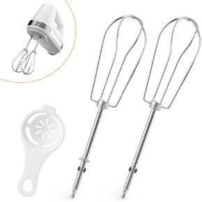 2PCS for Hand Mixer Beaters Replacement for Cuisinart-CHM Series HM-50 HM-70 CHM-3 CHM-7PK Mixer Beaters Electric Mixer Attachments Replace Parts