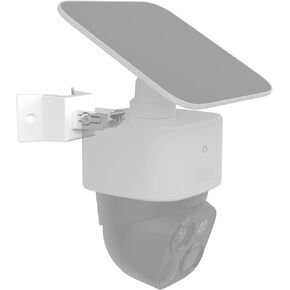 Koroao Corner Mount Bracket for Eufy Security SoloCam S340, Solar Panel Security Camera (White)