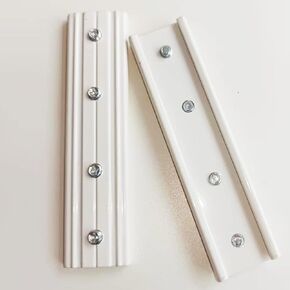 TOM TOOL Track Connector（2 pcs）, Aluminum Curtain Track Special Accessories
