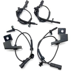 VECHA ABS Wheel Speed Sensor Front Rear Left Right Replacement for 2013-2018 Fusion, 2013-2018 MKZ # DG9Z2C205B DG9Z2C204B DG9Z2C190L | Set of 4