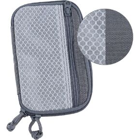 Rite in the Rain All Weather Pocket Organizer, 3" x 5", Wolf Gray CORDURA fabric Cover (No. P835)