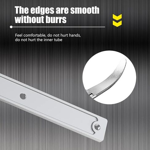 Yumfugu 1 PC Automotive Fastener Sheet Metal Crowbar, Multifunctional Door Panel Interior Exterior Trim Disassemble Tool, Portable Car Repair Accessories, Suitable for Most Models (Silver) in Saudi Arabia