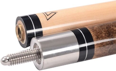 CUESOUL 58 Inch 19oz/20oz Maple Billiard Stick Pool Cue Set 11.5mm/13mm Tip[Weight Adjustable] in Saudi Arabia