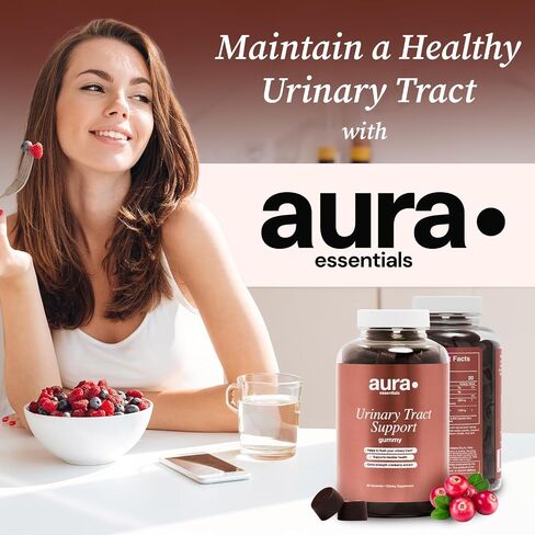 Aura Cranberry Gummies for Women - Urinary Tract Health Support in Saudi Arabia