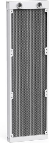 CLYXGS Water Cooling Radiator, 12 Pipe G1/4 Thread Heat Row Radiator 8 Pipe Aluminum Heat Exchanger Radiator for PC CPU Computer Water Cool System 80mm Black in Saudi Arabia