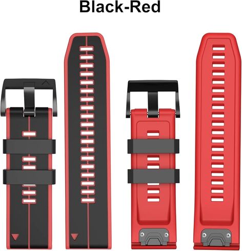 MYSNBKN متوافق مع Garmin Fenix ​​6 Band، حزام سيليكون ناعم سريع الارتداء 22 مم لـ Garmin Fenix ​​5/Fenix ​​5 Plus/Fenix ​​6 Pro/Fenix ​​7/Garmin Forerunner 935/Forerunner 945/Forerunner 955/Garmin Quatix 5 Smartwatch in Kuwait