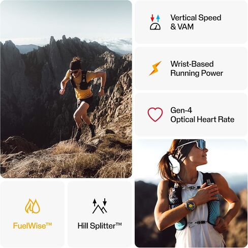 ساعة Polar Grit X2 Pro Titan Ultra Premium GPS الرياضية الذكية - ساعة مغامرات خارجية رائعة مع تصميم متين من التيتانيوم، نظام ملاحة متقدم، مع سوار معصم جلدي إضافي. in Kuwait