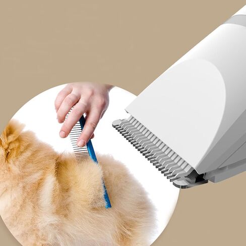 Grimgrow Dog Hair Grooming Clippers Electric Low Noise Pet Shaver Hair Clipper Set Dog Paw Trimmer Professional Pet Grooming Kit for Dogs Cats in Kuwait