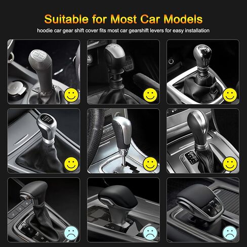 yoostooper Gear Shift Hoodie, Funny Gear Shift Knob Shirt Sweater, Mini Hoodie for Car Shifter, Automotive Interior in Saudi Arabia