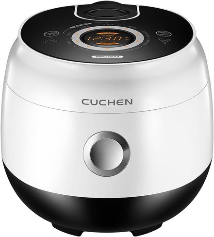 CUCHEN CJE-CD0610US | Micom Rice Cooker 6 Cup (Uncooked) and Warmer | Auto Steam Clean | Direct Touch control | Nonstick Inner Pot | Baby Food Menu | Inner Pot | White in Saudi Arabia
