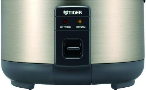 جهاز طهي الأرز الأبيض تايجر JNP-S10U بسعة 5.5 كوب مع ملعقة وكوب قياس مع وعاء غسيل الأرز وملعقة من الخيزران (3 قطع) in Kuwait
