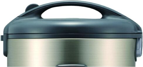 جهاز طهي الأرز الأبيض تايجر JNP-S10U بسعة 5.5 كوب مع ملعقة وكوب قياس مع وعاء غسيل الأرز وملعقة من الخيزران (3 قطع) in Kuwait