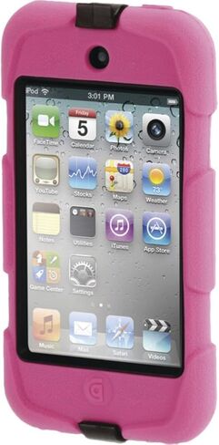 Griffin Survivor + Belt Clip for iPod touch 4G (Pink, Black) in Saudi Arabia