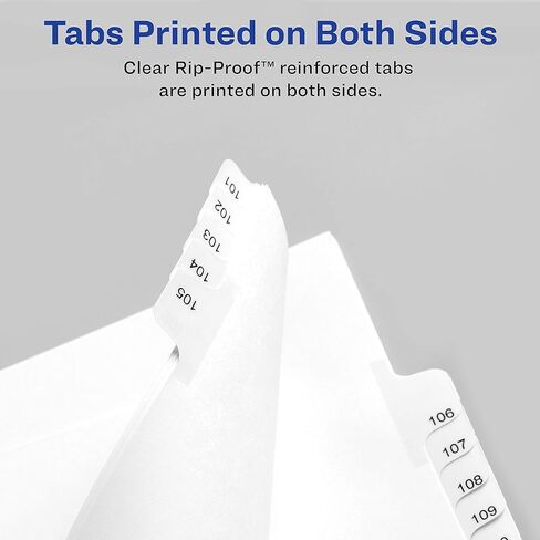 Avery Legal Index Divider - Letter Size - Tab: Exhibit F - Pack of 25 (82112) in Saudi Arabia