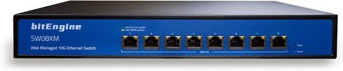 8 Port 2.5G Unmanaged Ethernet Switch with 10G SFP+ Uplink, 8 x 2.5G Base-T Ports, 60Gbps Switching Capacity, Metal Fanless Design, Desktop/Wall-Mount, Plug & Play in Saudi Arabia