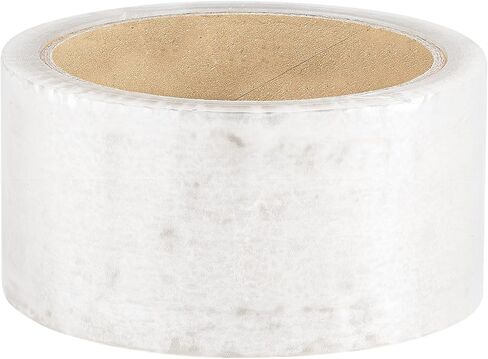 لفات شريط الشحن Tapewell - شريط تغليف شفاف بعرض 1.88 بوصة - شريط صندوقي للحركة - عبوات شريط التعبئة للموزع - 12 عبوة أو لفات شريط شفاف in Kuwait