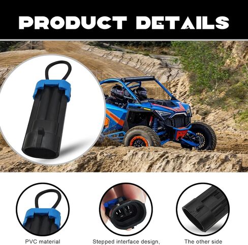 NTNEV Seat Belt Bypass, Compatible with Polaris Ranger RZR 570-1000 XP and Can-Am Defender Maverick Commander, Override Switch Connector Jumper Plug Accessories (1PC) in Saudi Arabia