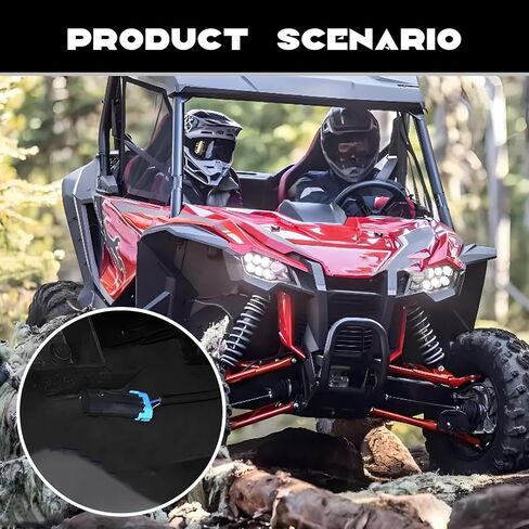 NTNEV Seat Belt Bypass, Compatible with Polaris Ranger RZR 570-1000 XP and Can-Am Defender Maverick Commander, Override Switch Connector Jumper Plug Accessories (1PC) in Saudi Arabia