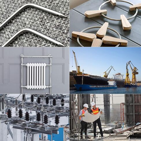 Tynulox 100 قطعة 304 أنابيب من الفولاذ المقاوم للصدأ، أنبوب شعري من الفولاذ المقاوم للصدأ 2 مم، أنبوب معدني صناعي (طول 10 مم لكل أنبوب) in Kuwait