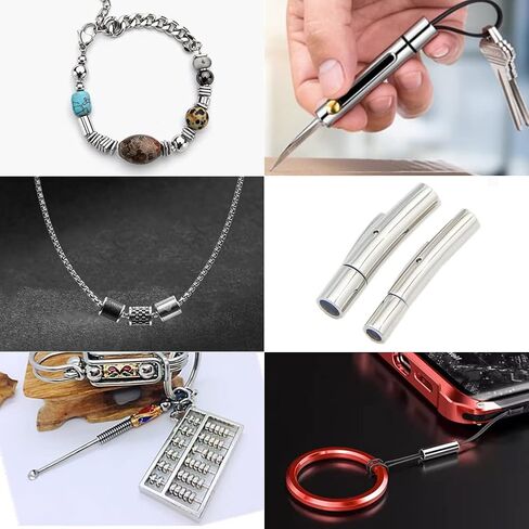 Tynulox 100 قطعة 304 أنابيب من الفولاذ المقاوم للصدأ، أنبوب شعري من الفولاذ المقاوم للصدأ 2 مم، أنبوب معدني صناعي (طول 10 مم لكل أنبوب) in Kuwait