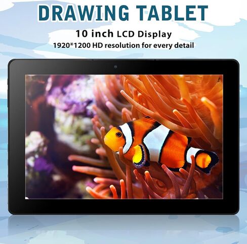 تابلت رسم لا يحتاج إلى كمبيوتر، تابلت رسم مستقل 10 بوصة مع قلم مستوى 1024، أندرويد 12، 4 جيجا رام، 64 جيجا روم للفن الرقمي، الرسم الرقمي in Kuwait