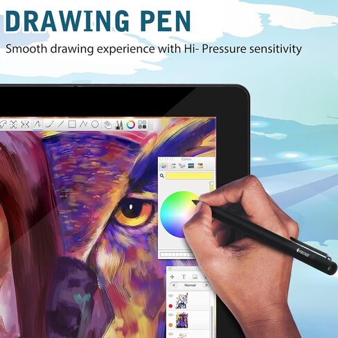 تابلت رسم لا يحتاج إلى كمبيوتر، تابلت رسم مستقل 10 بوصة مع قلم مستوى 1024، أندرويد 12، 4 جيجا رام، 64 جيجا روم للفن الرقمي، الرسم الرقمي in Kuwait
