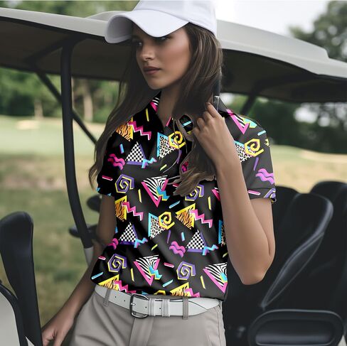 Funny Golf Shirts for Women -Short Sleeve Quick-Dry Suitable for Yoga, Tennis in Saudi Arabia