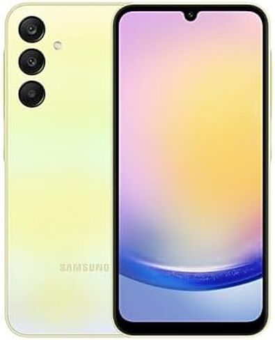 Samsung Galaxy A25 5G (SM-A256E/DS), 256GB 8GB RAM, Dual SIM, Factory Unlocked GSM, International Version (Wall Charger Bundle) (Blue Black) in Saudi Arabia