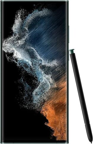 SAMSUNG Galaxy S22 Ultra 5G Factory Unlocked 128GB SM-S908U1 Green (Renewed) in Saudi Arabia