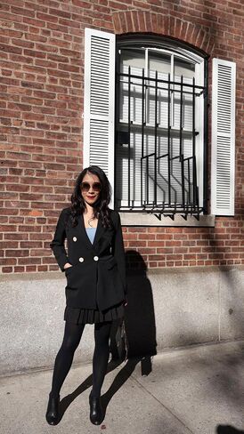 Suit Pleated Skirt Windbreaker Suit Two-Piece Skirt in Saudi Arabia
