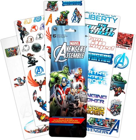 Marvel Avengers Basketball Hoop Avengers Activity Set - Marvel Avengers Toys Bundle with Avengers Basketball Goal, Avengers Stickers, and Superhero Door Hanger in Kuwait