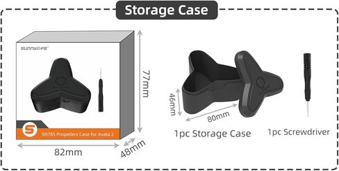 AILENICE Avata 2 Prop Propellers Case for DJI Avata 2 Drone in Kuwait