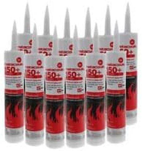 Rectorseal 66648 10.3-Ounce Cartridge Metacaulk MC 150+ Firestop Sealant, 12 Pack in Saudi Arabia