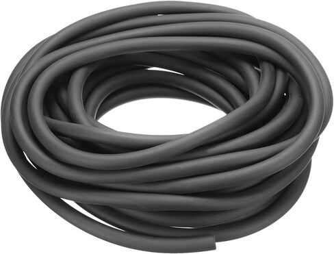 قضيب داعم من PATIKIL مقاس 4/32 بوصة × 32.8 قدم، حبل مطاطي يسد فجوات الكراك وحشو المفصل وشريط الطقس للبناء المنزلي، أسود in Kuwait