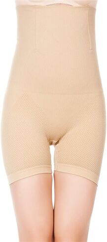 Pop Fashion Womens Shapewear High Waist Tummy Control Mid-Thigh Body Shaper Shorts in Saudi Arabia