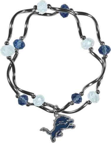 Siskiyou NFL womens Dangle Earrings and Crystal Bead Bracelet Set in Saudi Arabia