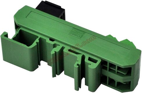 Electronics-Salon Slim DIN Rail Mount RJ11/RJ12 6P6C Breakout Board Interface Module. in Saudi Arabia